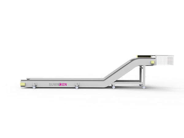 废料爬坡输送机