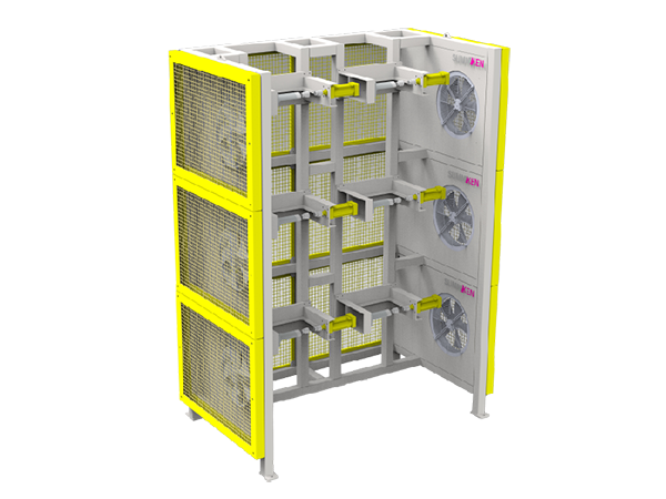 多工位风冷装置
